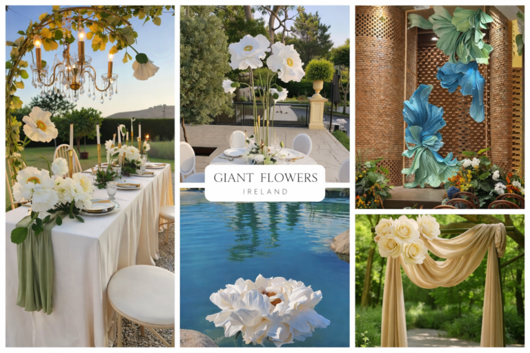 collage of statement pieces
