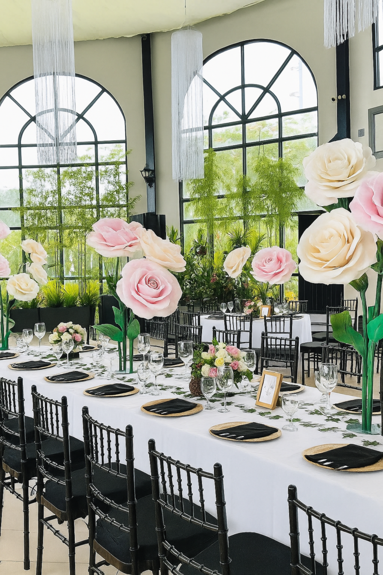 pink lunch roses